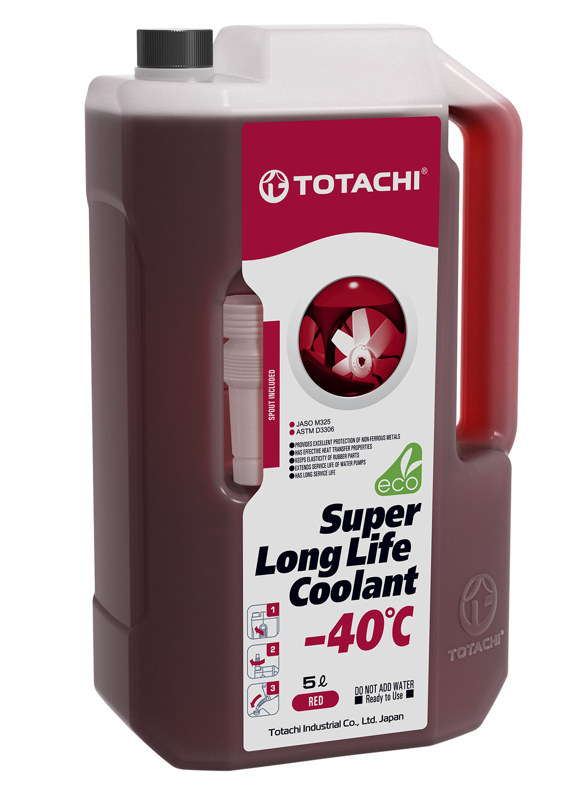 BBSAUTO.ru / Охлаждающая жидкость TOTACHI Super Long Life Coolant Red -40  G12 5кг (41805)