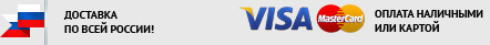 Способы оплаты: Наличными курьеру, VISA, MasterCard, Yandex Деньги, QIWI. Доставка по всей России!
