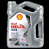 Моторное масло Shell Helix HX8 SN Plus 0w20 4л