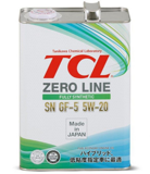 Моторное масло TCL Zero Line 5w20 SN GF-5 4л (Z0040520)