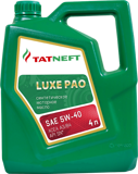 Моторное масло Татнефть LUXE PAO 5W40 SN 4л (12118)